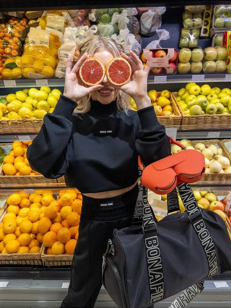 Vogue Sweatshirt Black - Bona Fide