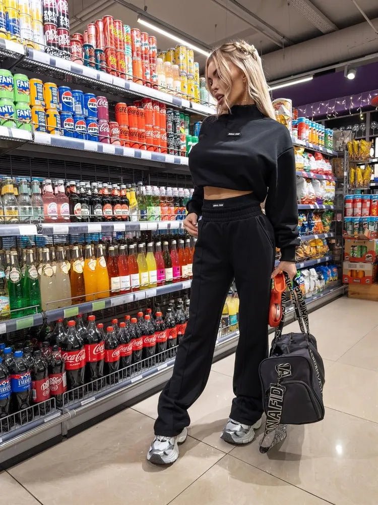 Vogue Sweatshirt Black - Bona Fide