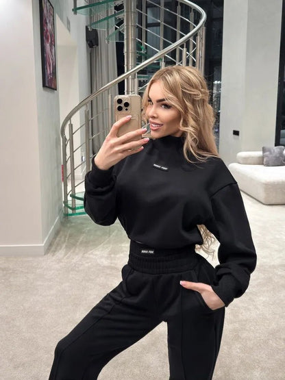 Vogue Sweatshirt Black - Bona Fide