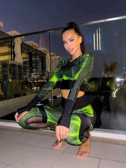 Workout Top Activity Rash Matrix - Bona Fide