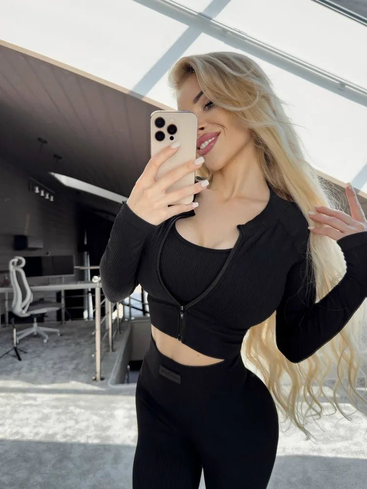 Workout Top Angel Black - Bona Fide