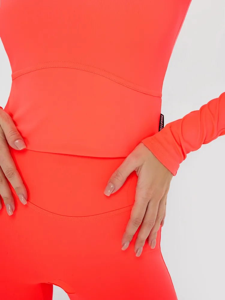 Workout Top Base Rash Coral - Bona Fide