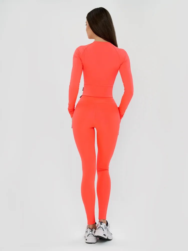 Workout Top Base Rash Coral - Bona Fide
