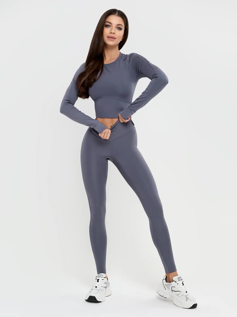 Workout Top Base Rash Dark Gray - Bona Fide