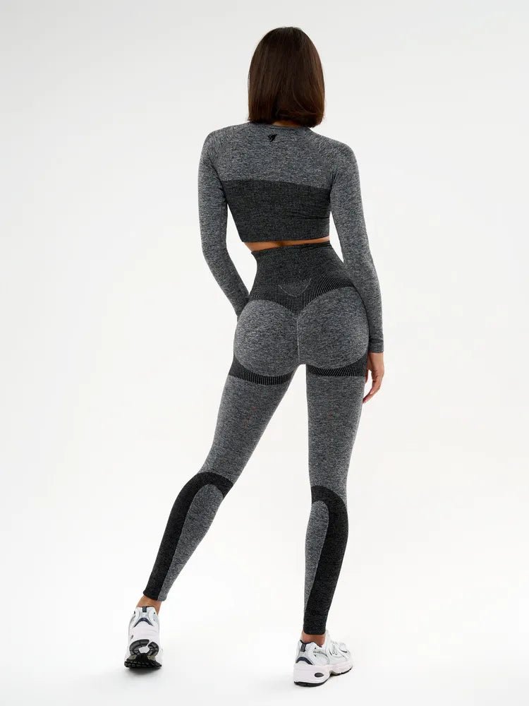 Workout Top Majestic Rash Gray - Bona Fide