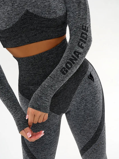 Workout Top Majestic Rash Gray - Bona Fide