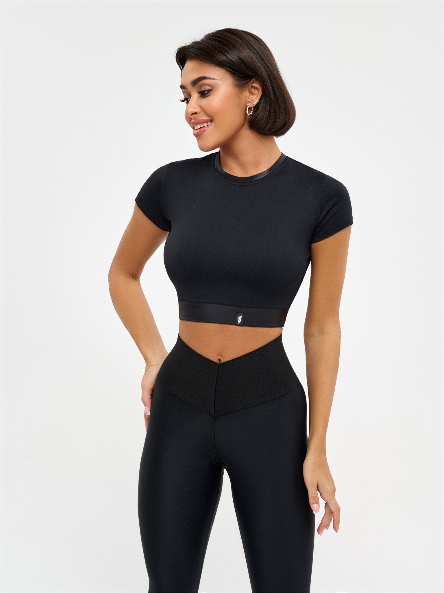 Workout Top Mini Rash Black – Bona Fide