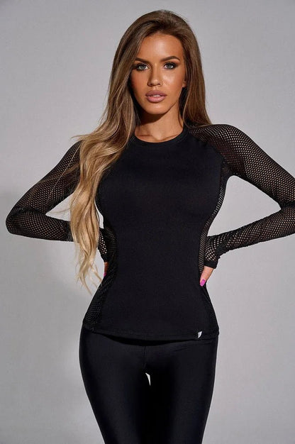 Workout Top Round Hype Black - Bona Fide