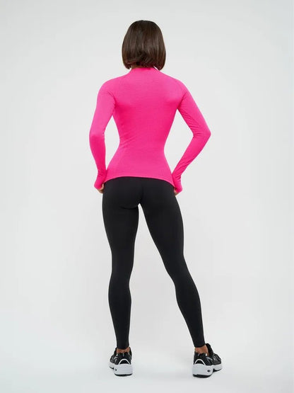Workout Top Round Neon Pink - Bona Fide