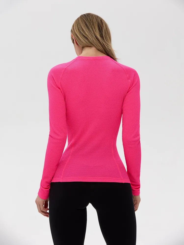 Workout Top Round Neon Pink - Bona Fide