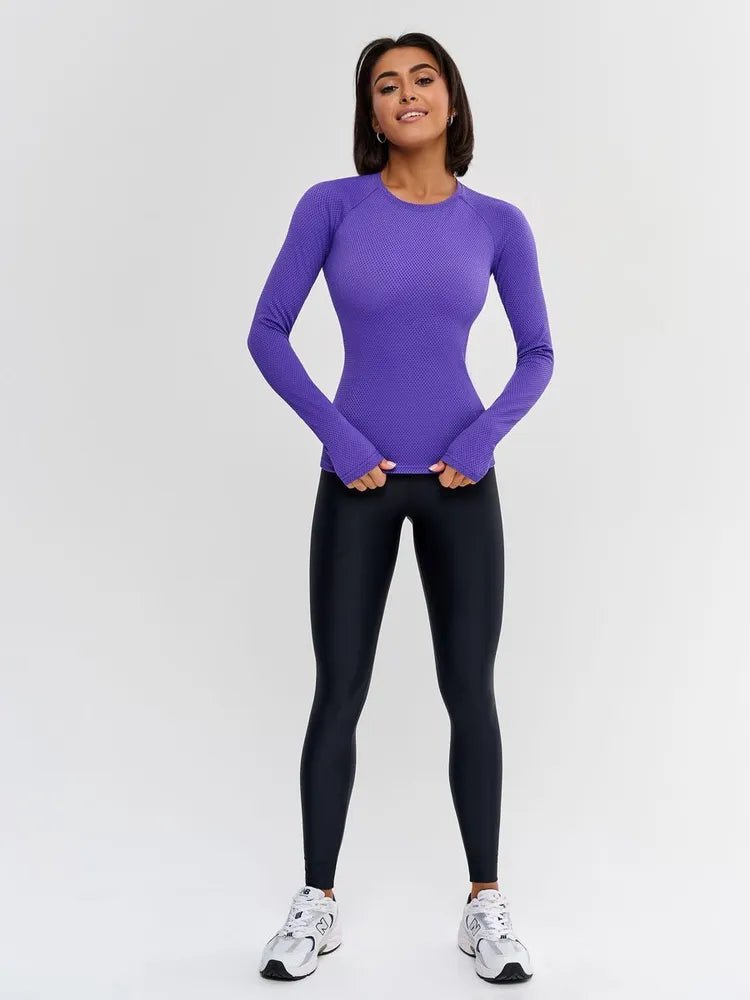 Workout Top Round Purple - Bona Fide