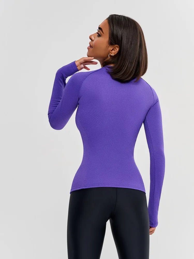 Workout Top Round Purple - Bona Fide
