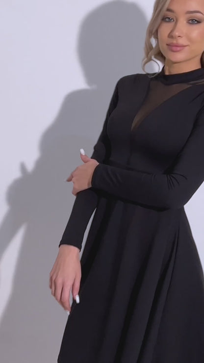 Vestido Elegância Preto