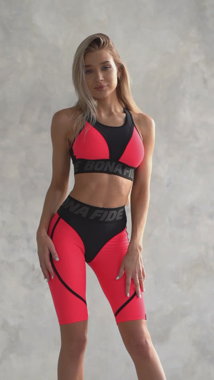 Sports Bras Top For Top Coral