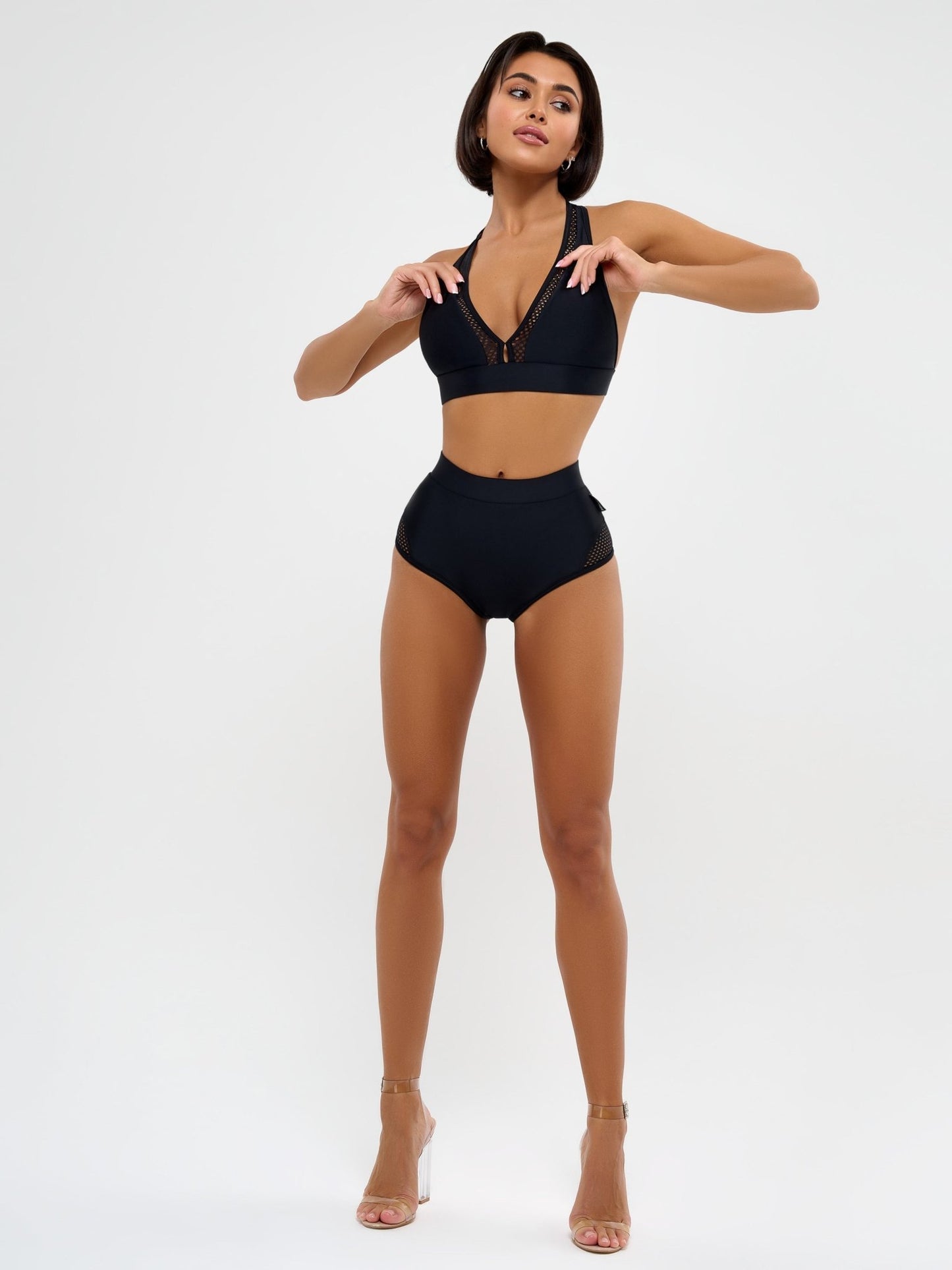 Bikini Scandal Swim Suit Black - Bona Fide
