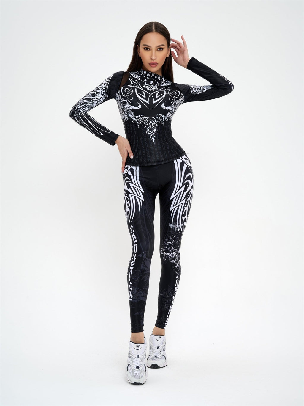 Leggings Bona Classic High Waist Gothic - Bona Fide