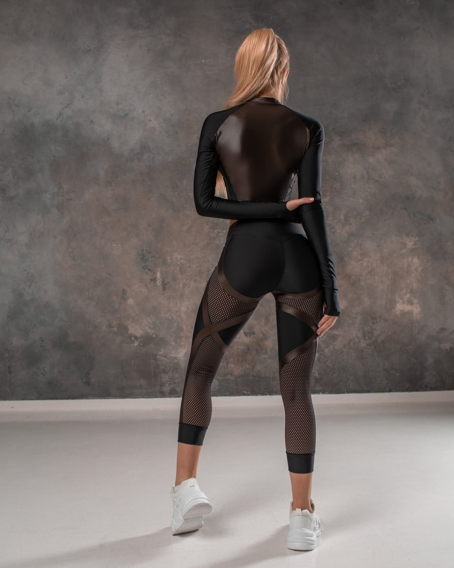 Leggings Move UP Black & Brown Skin - Bona Fide