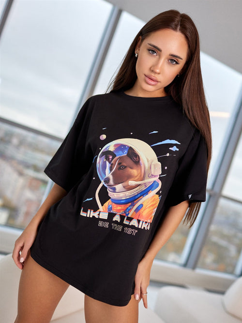 Oversize T-shirt Laika - One Size - One size