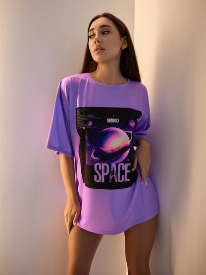 Oversize T-shirt Saturn - One Size - Bona Fide