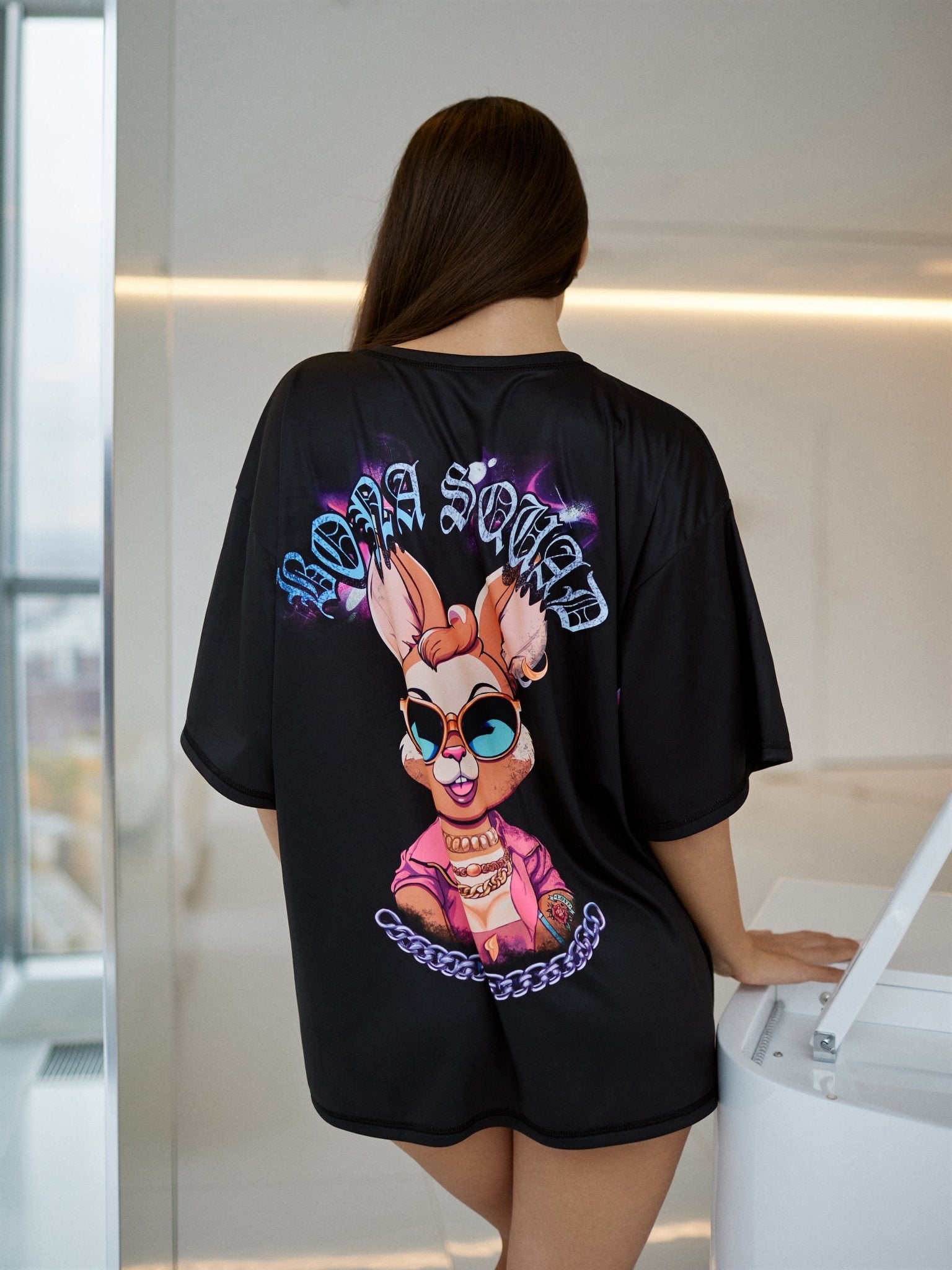 Oversize T-shirt Yo-Yo Girl - One Size - Bona Fide
