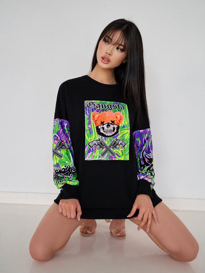 Sweatshirt PIC-shirt Gangsta - Bona Fide