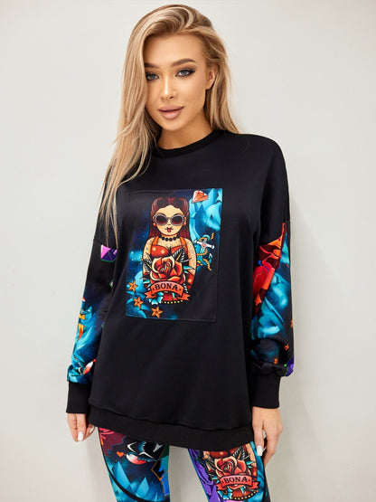 Sweatshirt PIC-shirt Pin-Up Girl - Bona Fide