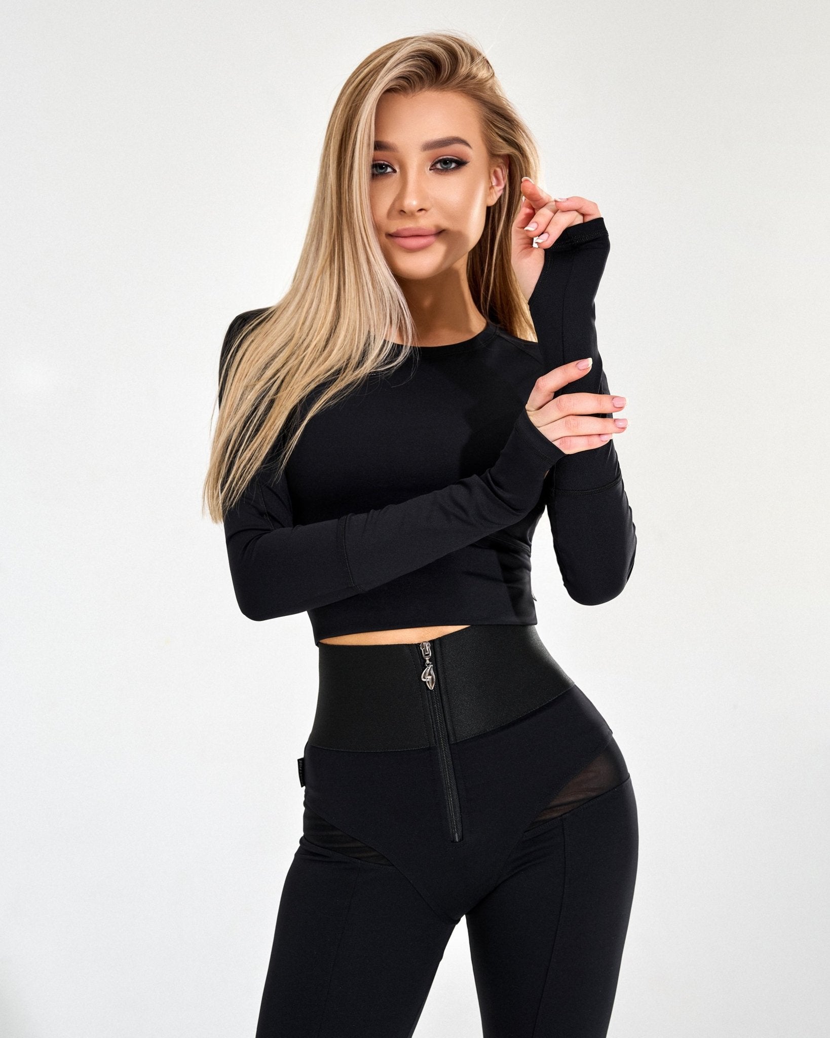 Workout Top Activity Rash Black – Bona Fide